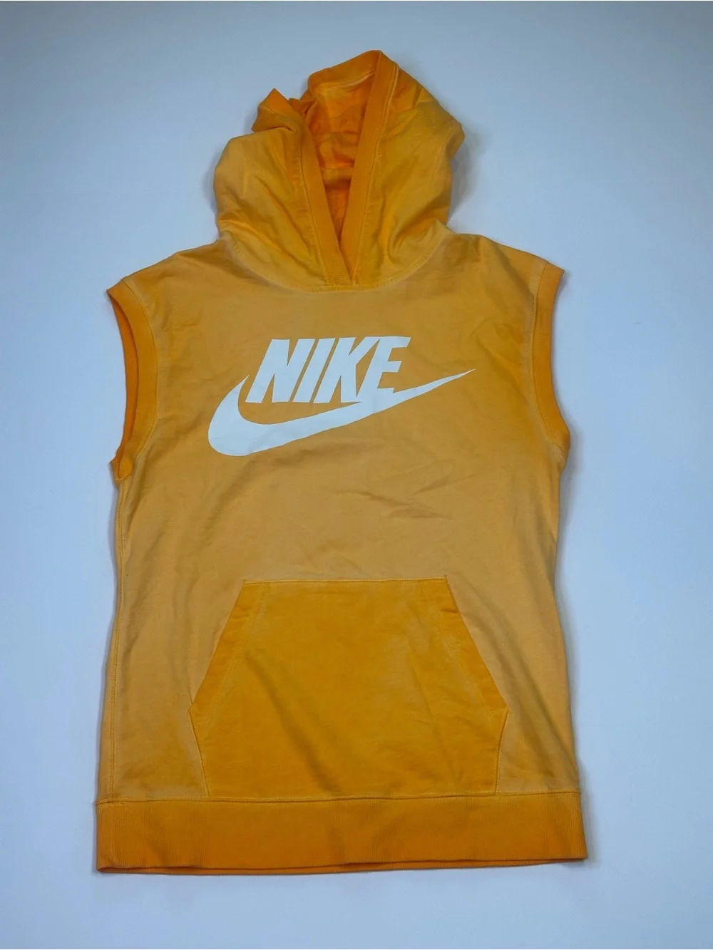 Nike Sleeveless Hoodie | Orange | S‎